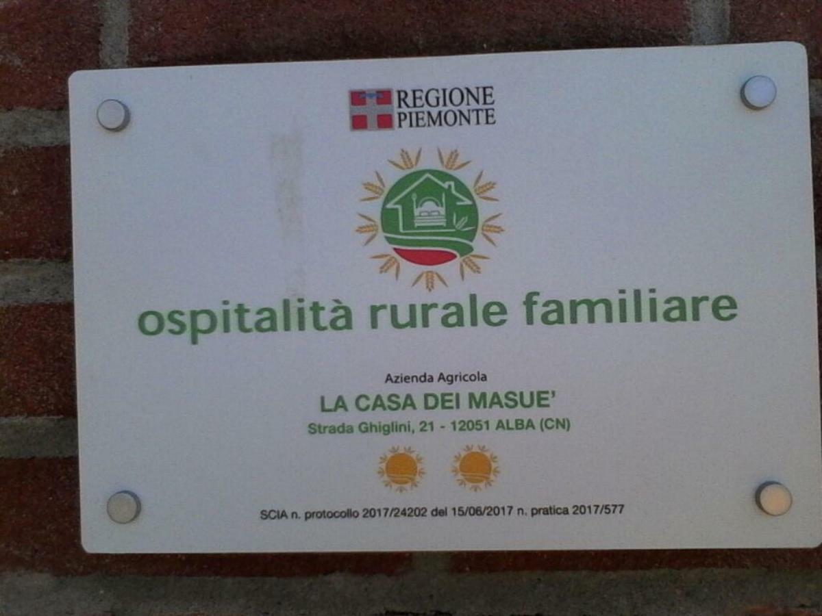 Pensjonat La Casa Dei Masue' Alba  Zewnętrze zdjęcie